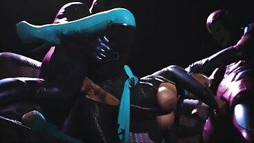 Нарезка видео клипов порно пародий